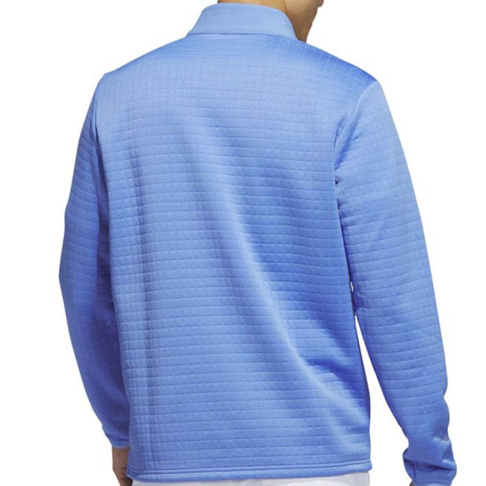 adidas DWR 1/4 Zip Golf Pullover - Blue Fusion