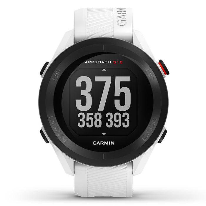 Garmin Approach S12 GPS Golf Watch - White