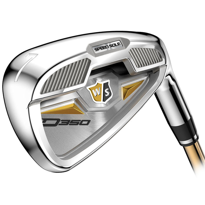 Wilson D350 Combo Golf Irons - Steel