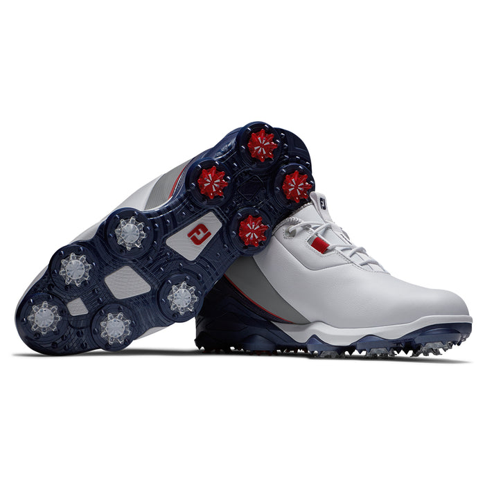 Footjoy Tour Alpha Golf Shoes - White/Navy/Grey