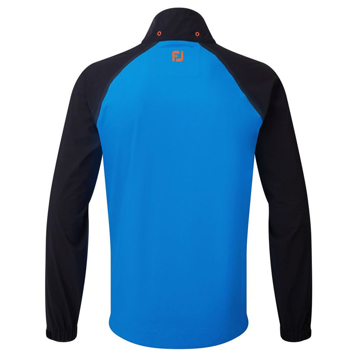 Footjoy Hydrotour Waterproof Golf Jacket - Sapphire/Black/Orange