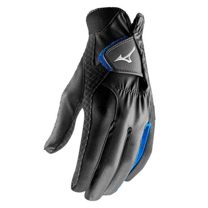 Mizuno RainFit Mens Golf Gloves -  Black (Pair)