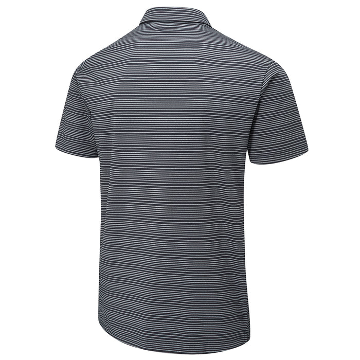 Ping Alexander Golf Polo Shirt - Navy/Silver
