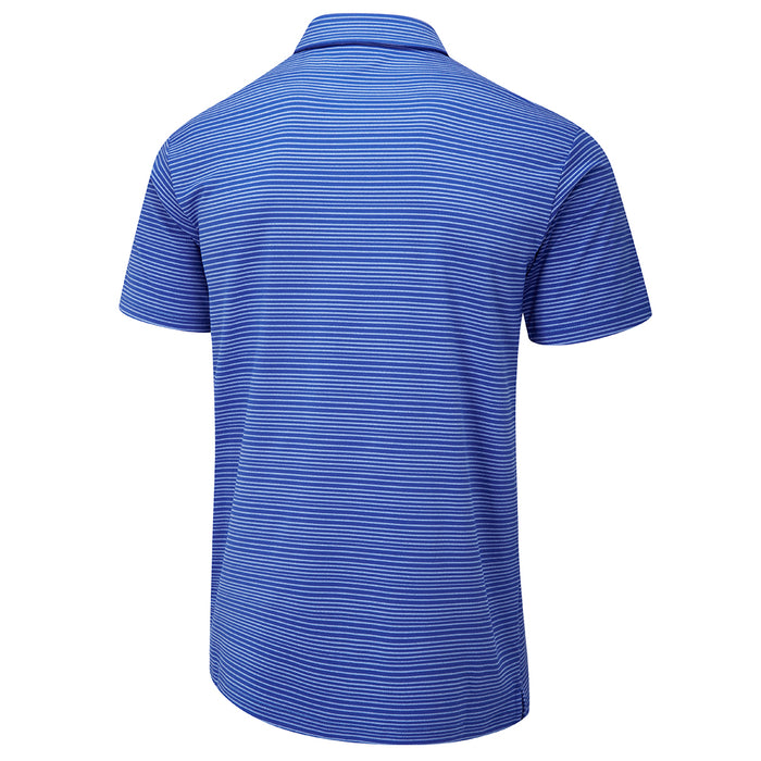 Ping Alexander Golf Polo Shirt - Surf Blue/Marina
