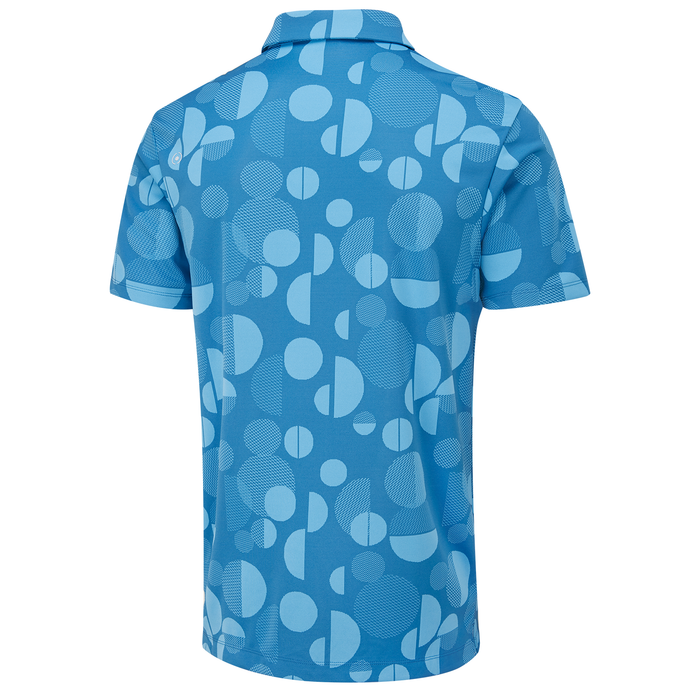PING Jay Golf Polo Shirt - Blue / Danube