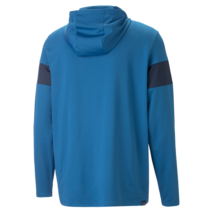 Puma Mattr Colourblock Golf Hoodie - Navy/Blue