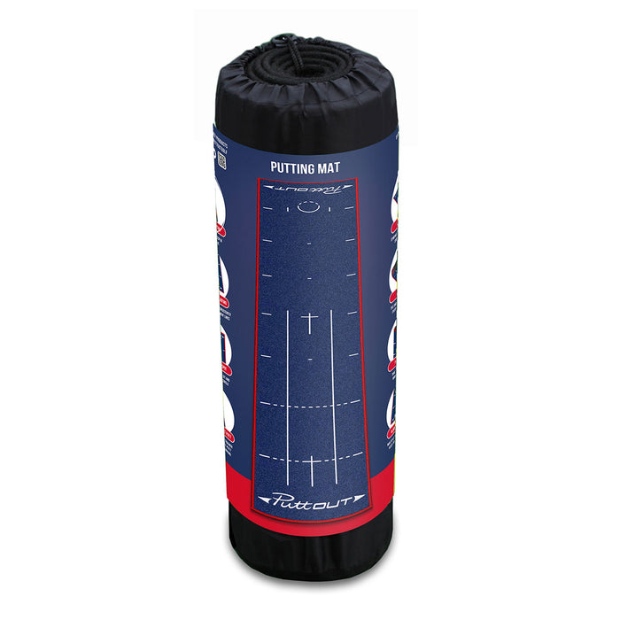 Putt-Out Golf Putting Practice Mat - Patriot