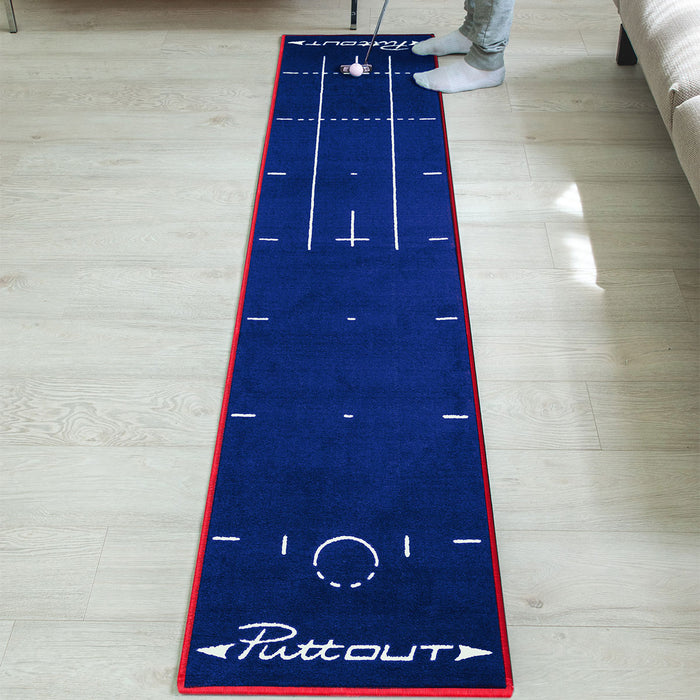 Putt-Out Golf Putting Practice Mat - Patriot