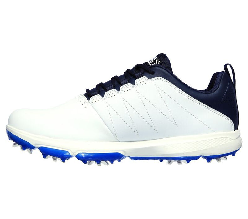 Skechers Go Golf Pro 4 Legacy Golf Shoes - White/Navy