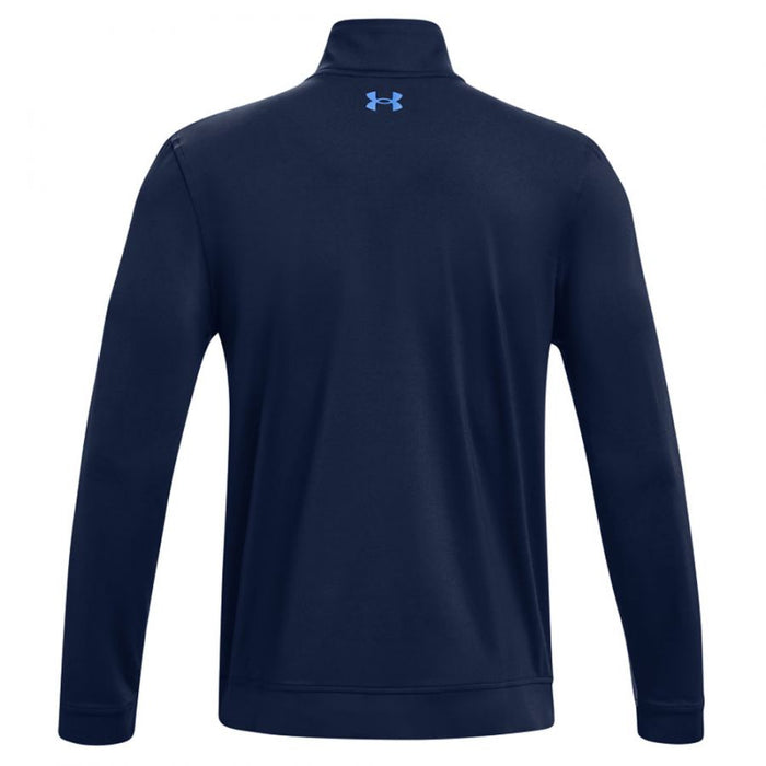 Under Armour Storm Midlayer 1/2 Zip Golf Pullover - Navy/Blue/White