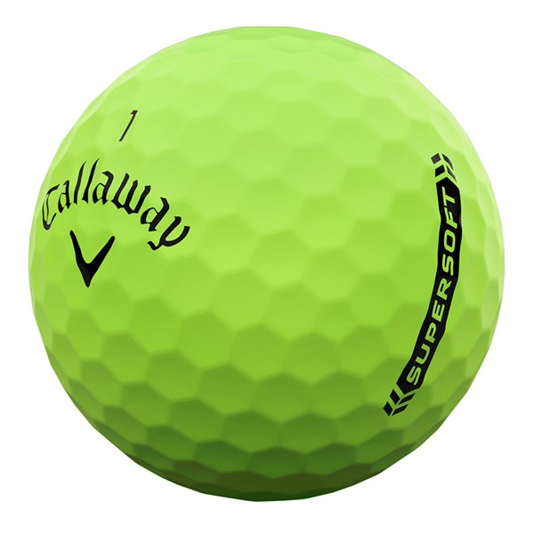Callaway Supersoft Golf Balls - Green