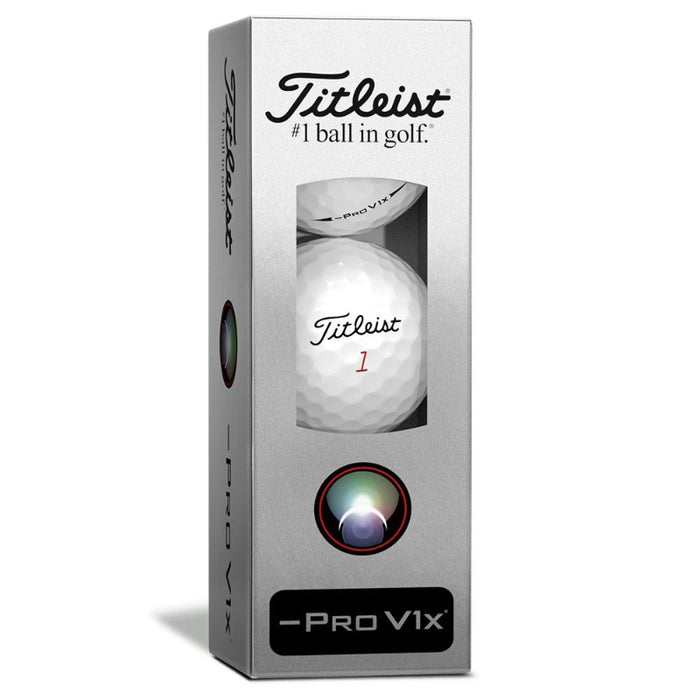 Titleist Pro V1x Left Dash Golf Balls - Free Personalisation