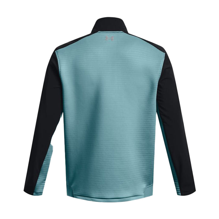 Under Armour Storm Daytona Half-Zip Golf Pullover - Black/Blue